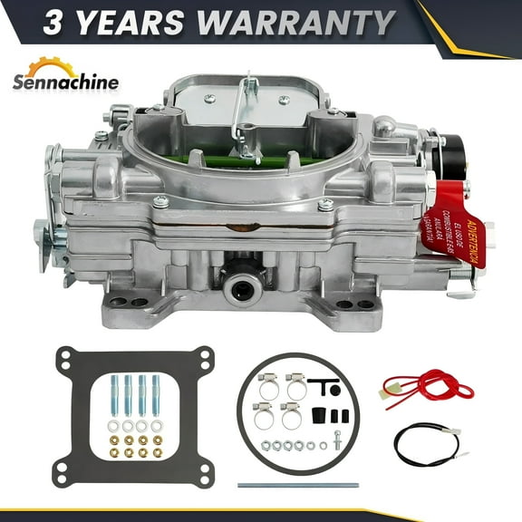 Sennachine Carburetor Fits Edelbrock Performer 600 CFM 4 BBL Manual Electric Choke 1405