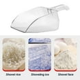 Acrylic Plastic Kitchen Scoops for Weddings, Candy Dessert Buffet, Ice