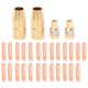 thumbnail image 1 of Uadme Kit De Consumibles De Soldadura, 25 Piezas 000067 Puntas De Contacto 2 Piezas 169715 Boquillas 2 Piezas 169716 Difusores De Gas para Miller Millermatic, Accesorios De Soldadura, 1 of 8