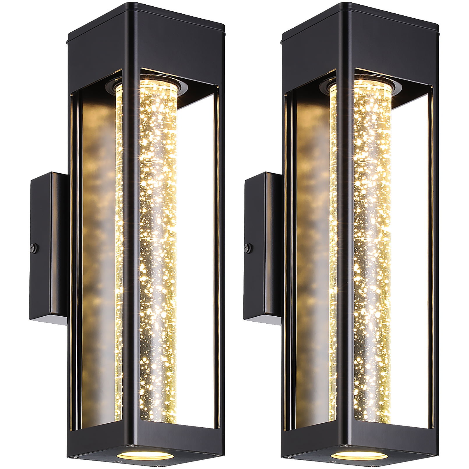 LEONLITE 2 Pack LED Wall Sconce Lighting Wall Mount, 12W (100W Eqv