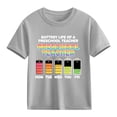 thumbnail image 4 of Hauts à Manches Courtes pour Filles T-Shirt Imprimé Graphique Décontracté pour Enfants 1 Pce, 4 of 9