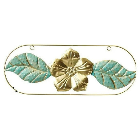 ERDOUY Metal Wall Art Decor for Living Room, Home Decor Living Room Wall Decor, Silhouette Wall Art(Gold)