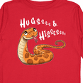 thumbnail image 4 of Inktastic Hugs and Hisses Cute Snake for Valentines Day Boys or Girls Long Sleeve Toddler T-Shirt, 4 of 5