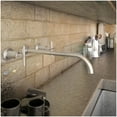 thumbnail image 5 of Kohler  9 in. 90 deg Purist W-M Lavatory Trim Spout Cross Bathroom Faucet, Brushed Nickel, 5 of 6