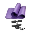 thumbnail image 2 of jinwen Sit Up Bar Floor, Portable Sit Up Exercise Equipment with Strong Suction Cup and Black with Rope Mat, 2 of 9