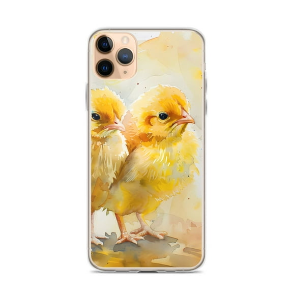 Clear Case for iPhone® Baby Chick Easter Phone Cover Gift (iPhone 11 Pro Max)