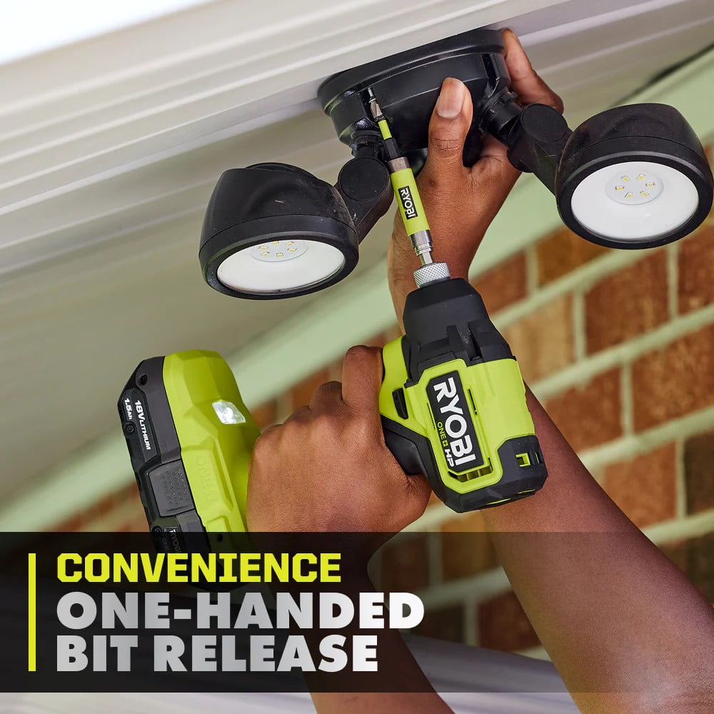 RYOBI ONEAND HP 18V BRUSHLESS Cordless Compact 1/4 in. HEX Impact Driver Tool ONLY PSBID0