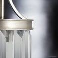 thumbnail image 5 of Luxury Cosmopolitan Indoor Ceiling Light, 19''H x 16.25''W, with Traditional Style Elements, Posh Design, Antique Silver Finish and Glass, UHP2468, 5 of 7