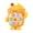 Orange Chips, variant on figatia Cartoon Sensory Toy Lovely Developmental for Children Age 3 4 5 6 Years Gift Yellow Ice Cream