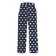 thumbnail image 5 of Pincandy Women's Fashion Printed Linen Blend Elastic Waist Casual Pants with Pockets, Button Decorated Split Hem, Casual & Daily Wear, 5 of 6