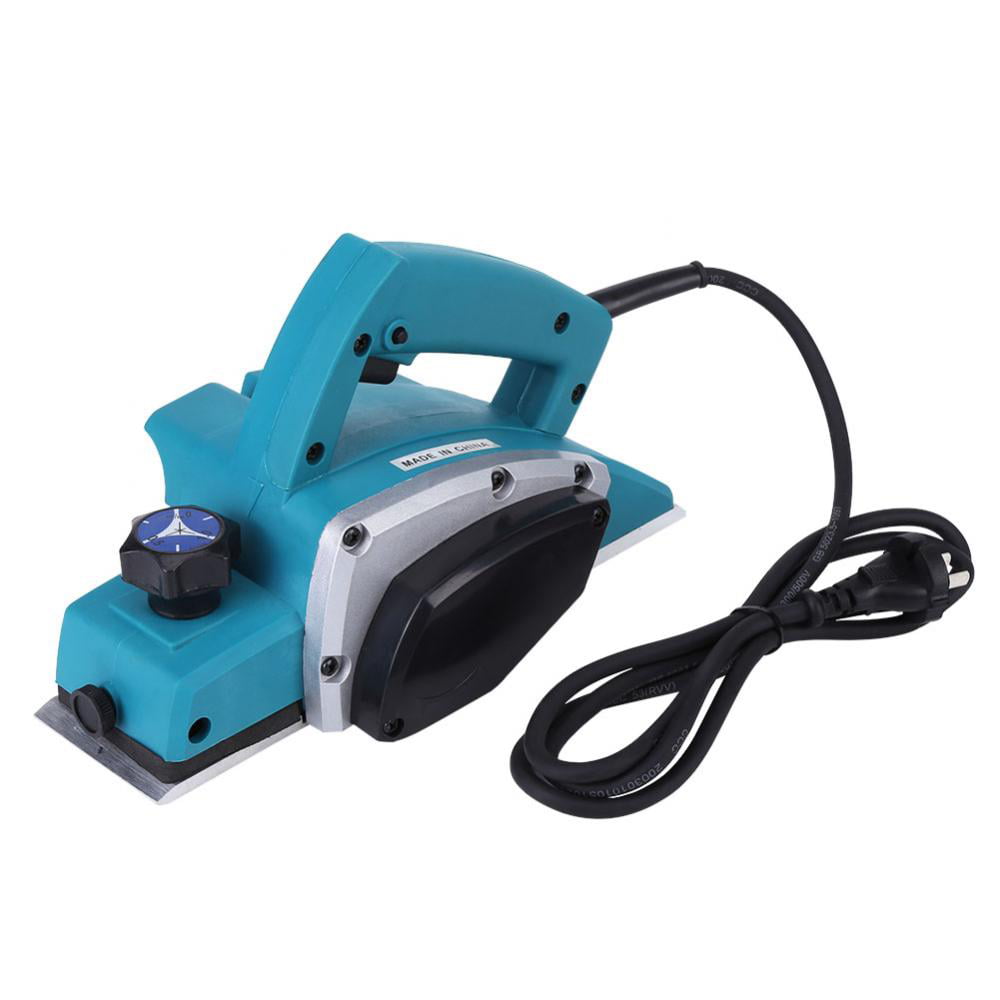 110V Portable Electric Wood Planer Door Hand Held Woodworking Surface Tool