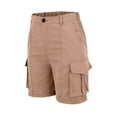 thumbnail image 5 of Jxximdong Shorts for Women Women's Fashionable Fitness Running Pants With Pockets For Outdoor Hiking Casual Overalls Pink XL Pants, 5 of 9