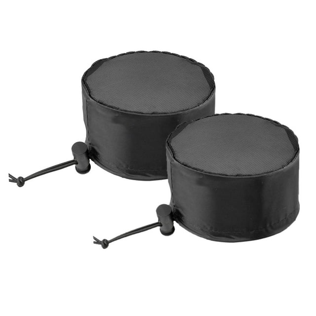 2 Carpas De Cultivo Sunnimix Cubierta De Ventilación Accesorios A Prueba De Polvo 4 Pulgadas Negro