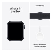 Restored Apple Watch SE (2nd Gen) [GPS + Cellular] Smartwatch with 40mm Midnight Aluminum Case with Ink Sport Loop. Fitness & Sleep Tracker, Crash Detection, Heart Rate Monitor