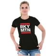 thumbnail image 4 of Colorado Rocky Mountains Hiking Trip Womens Fitted Plus Size Graphic Tee Brisco Brands 3X, 4 of 5