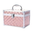 thumbnail image 1 of Case de maquillaje de arte de almacenamiento de arte de uñas Caja de almacenamiento de maquillaje multifunción resistente B, 1 of 8