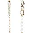 thumbnail image 3 of CTM  Pearl Chain Link Belt (Women), 3 of 4