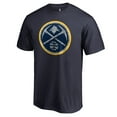 thumbnail image 2 of Men's Navy Denver Nuggets Static Logo T-Shirt, 2 of 3