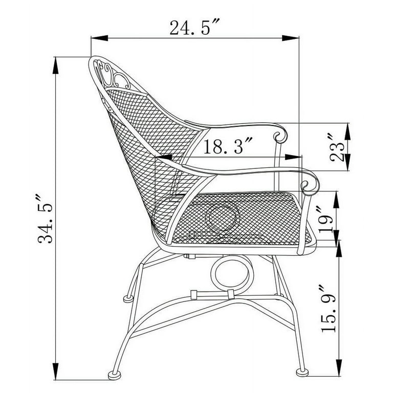 Clayton court motion outdoor bistro set cheap