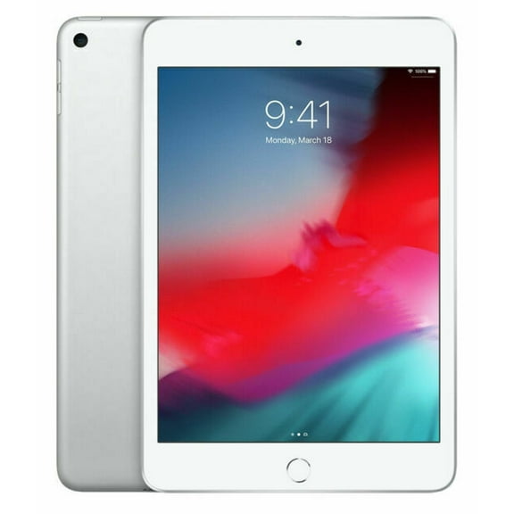 Restored Apple iPad mini 7.9-inch (Early 2019) 256GB, WiFi + 4G LTE - Silver (Refurbished)