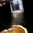 thumbnail image 3 of Tamiz De Harina De Acero Inoxidable 430, Agitador De Harina De Mano, Tamiz De Malla De Polvo De Azúcar Con Mango Ergonómico Para Utensilios De Cocina Para El Hogar Para Hornear Minnieouse HA019005-00, 3 of 6