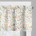 thumbnail image 3 of Ambesonne Geometric Valance Pack of 2, Modernistic Colorful Art, 54"X12", White and Multicolor, 3 of 5