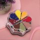thumbnail image 1 of 8 Colors Petal Shape Schedule Book Scrapbook Colorful DIY Stamp Ink Pad Painting Accessory1007 Provence, 1 of 2