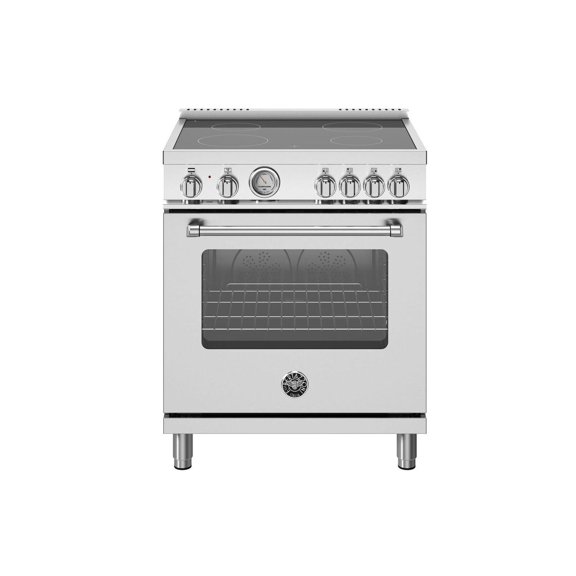 BERTAZZONI MAS304CEMXV freestanding smoothtop electric range