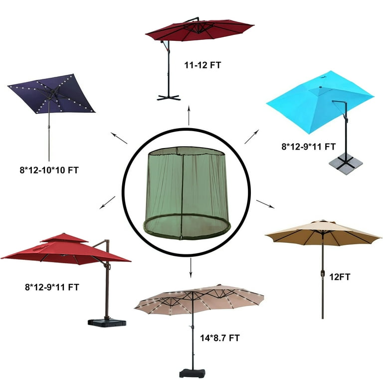 13' cantilever patio umbrella Treasure Garden 13' Octagon Cantilever Umbrella main image 1