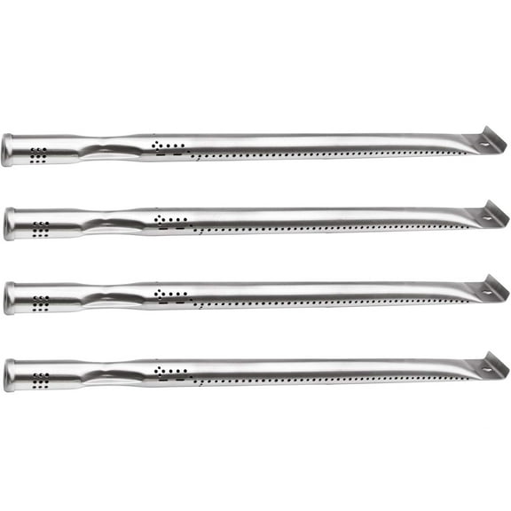 4 Burners Replacement for Nexgrill 720-0882A, 720-0896, 720-0925 Grills, Stainless Steel Tube Burner Replacement for Nexgrill 720-0896B, 720-0896C Gas Grills, 15 in Burner Tube Set