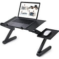 thumbnail image 2 of Bilot 360° Adjustable Laptop Table Stand Lap Sofa Bed Tray Foldable PC Notebook Desk, 2 of 9