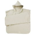 thumbnail image 5 of AUNVITO Kids Hooded Cape Towel Lightweight Linen-Cotton Summer Swim Absorbent Beach Bathrobe for Boys and Girls, 5 of 5
