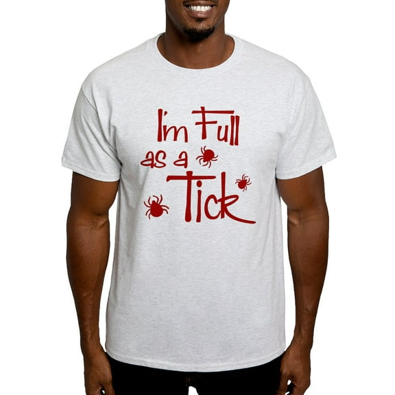 CafePress - Full As A Tick Men's Value T Shirt - Men's Classic Graphic T-Shirt