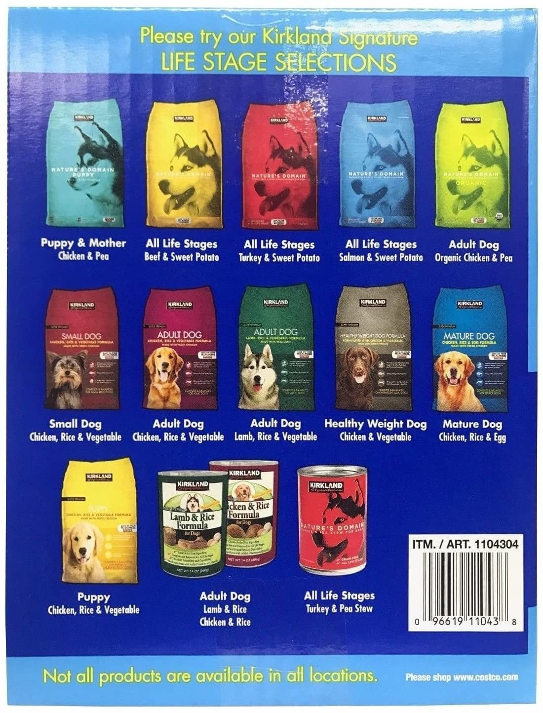 Kirkland Signature Premium Dog Biscuits Chicken Meal & Rice Formula 15 LB,standart