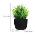 thumbnail image 2 of unbranded 4Ud Plantas Falsas Decorativas Para Con Maceta Compacta Y, 2 of 8