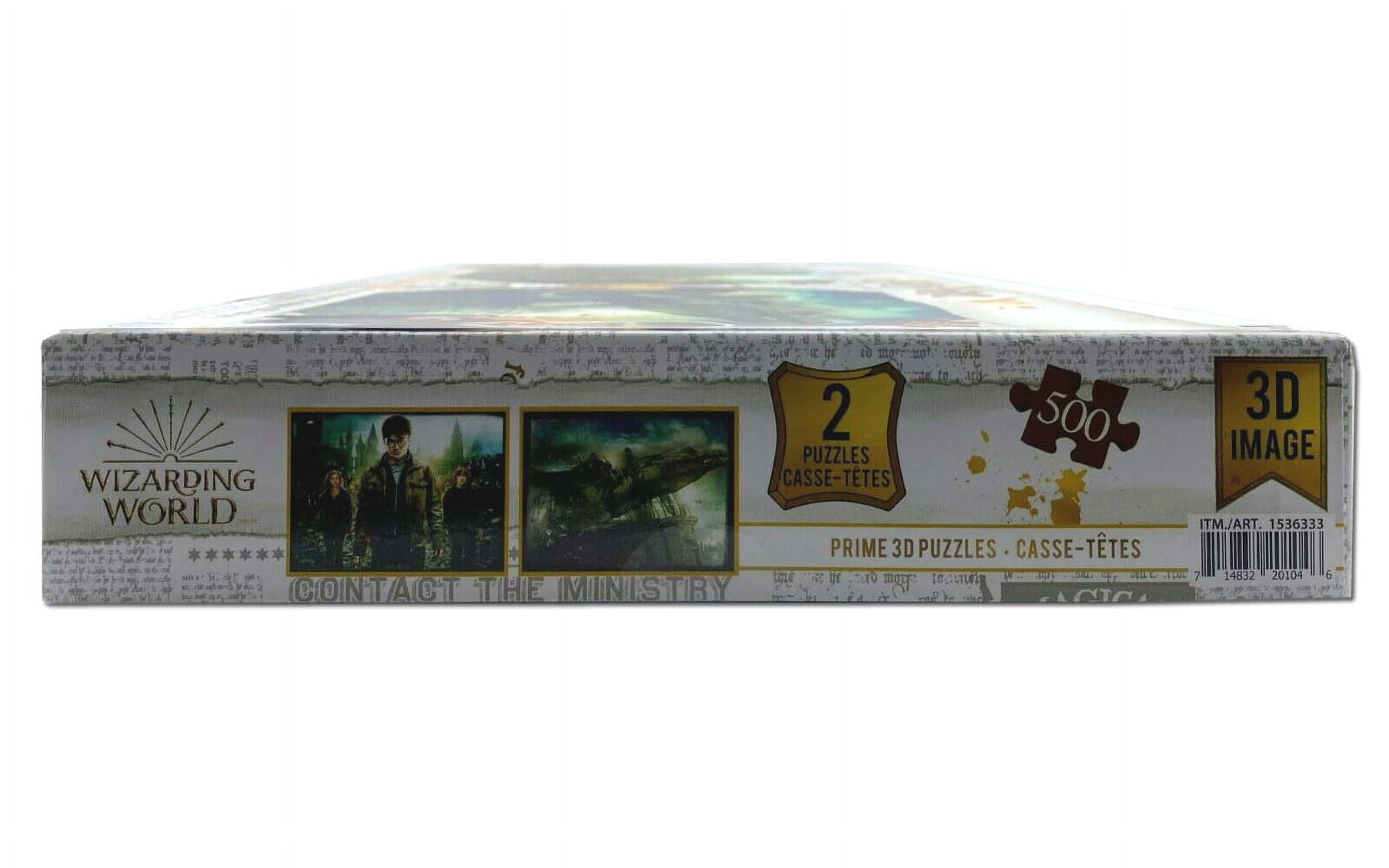 Harry Potter Lenticular Jigsaw Puzzles, 500 Piece
