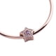 thumbnail image 2 of Charm para Pulsera LuckyLy, Dije de Estrella, Acero Inoxidable y Zirconia Cúbica, Modelo Twinkle rosa UNITALLA, 2 of 7