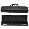 thumbnail image 4 of Flutes Case, Fixing Slot 16 Hole Flute Bag Black Clear Texture Double Layer Care  For Musical Instrument, 4 of 8