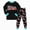 A46-Black, variant on 3-4 Years Toddler Baby Boy Fall Winter Outfit Long Sleeve Letter Print Sweatshirts and Jogger Pants Infant Boy Clothes Boy Clothes Gift Set