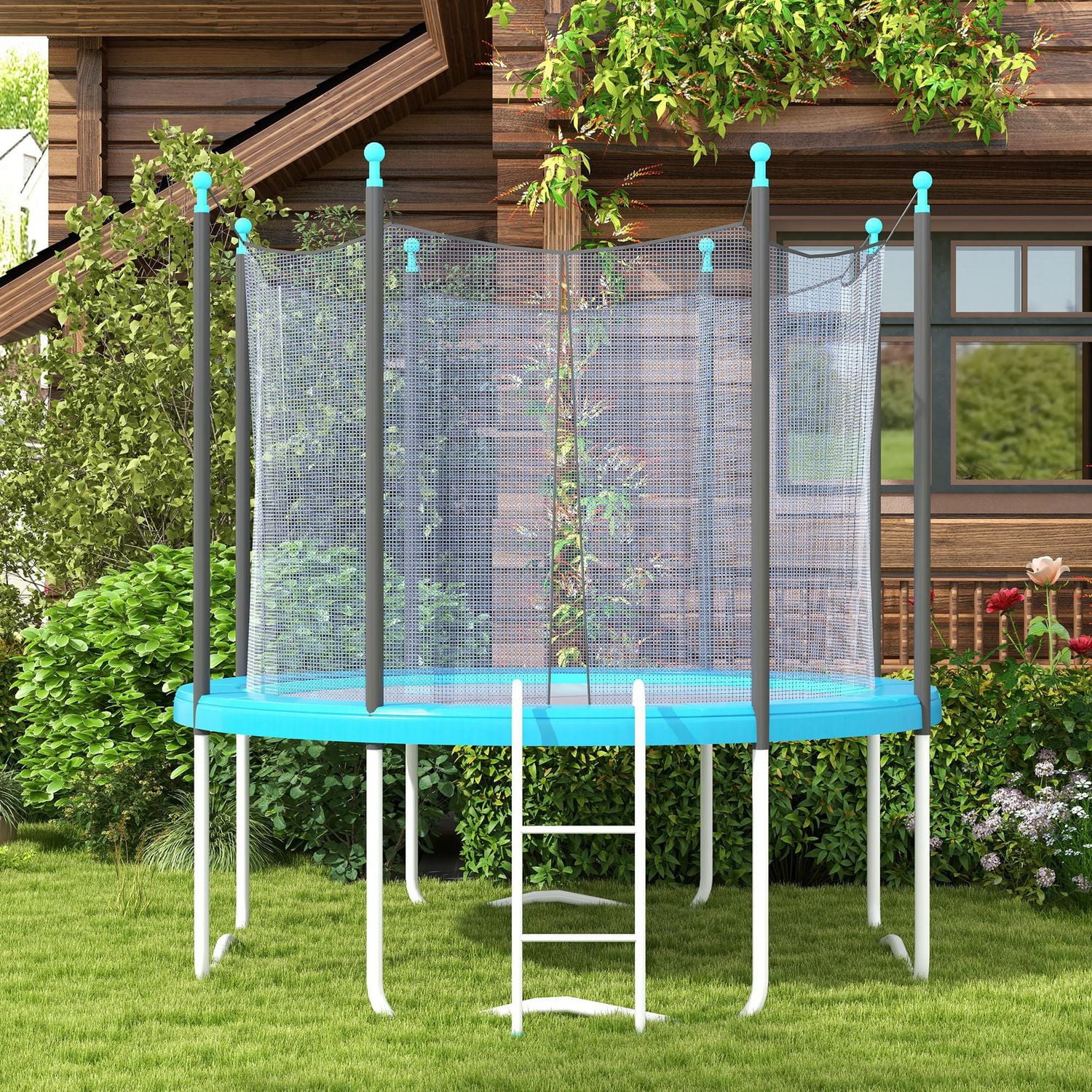 Φ12ft Trampoline Pad Spring Safety Replacement Gym Bounce Jump Cover EPE Foam