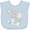 AE-Light Blue, variant on Inktastic Elephant Boys or Girls Baby Bib