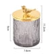 thumbnail image 2 of Ficarrico Caja de almacenamiento de cristal, joyero con tapa, pequeño joyero para mujer, 2 of 5