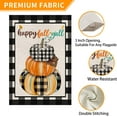 thumbnail image 3 of Fall House Flag Happy Fall Y''all Pumpkin Welcome Flags Double Sided Vertical Burlap Yard Outdoor Autumn Thanksgiving Decor 28x40 Inch, 3 of 6