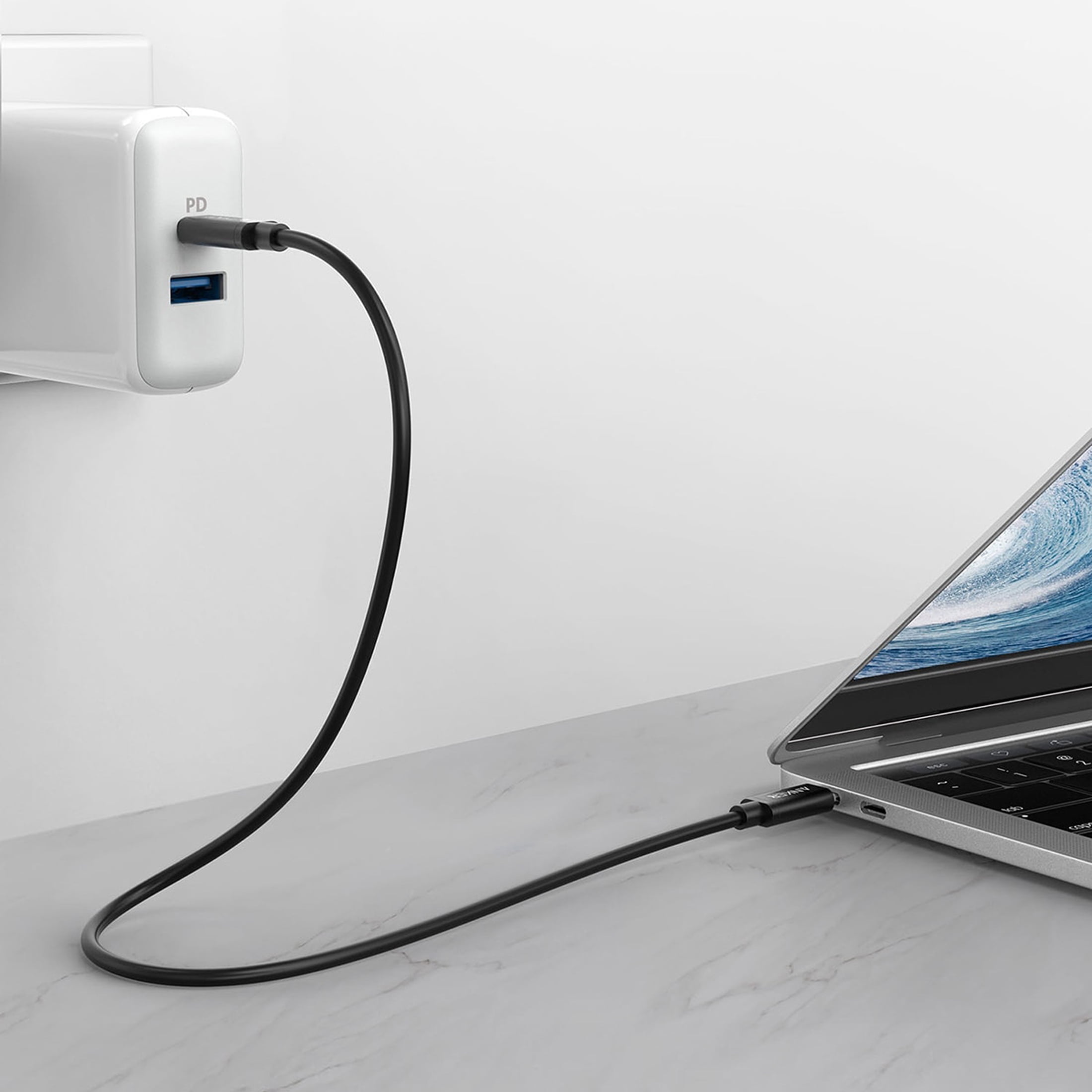 Anker ThunderBolt 3.0 USB-C to USB-C Cable (1.6ft, 40 Gbps, 100W)