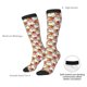 thumbnail image 4 of Fotbe Santa Claus bells Calcetas Divertidas Estampadas para Hombre y Mujer, Calcetas de Algodón hasta la Rodilla para Caminar, Correr, Enfermería y Embarazo, 4 of 6