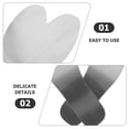 thumbnail image 4 of EeaseCA 1 Paire de Semelles de Chaussures en Acier Inoxydable Semelles de Chaussures Robustes Semelles de Chaussures Femmes Hommes Semelles de Chaussures de Sécurité, 4 of 9