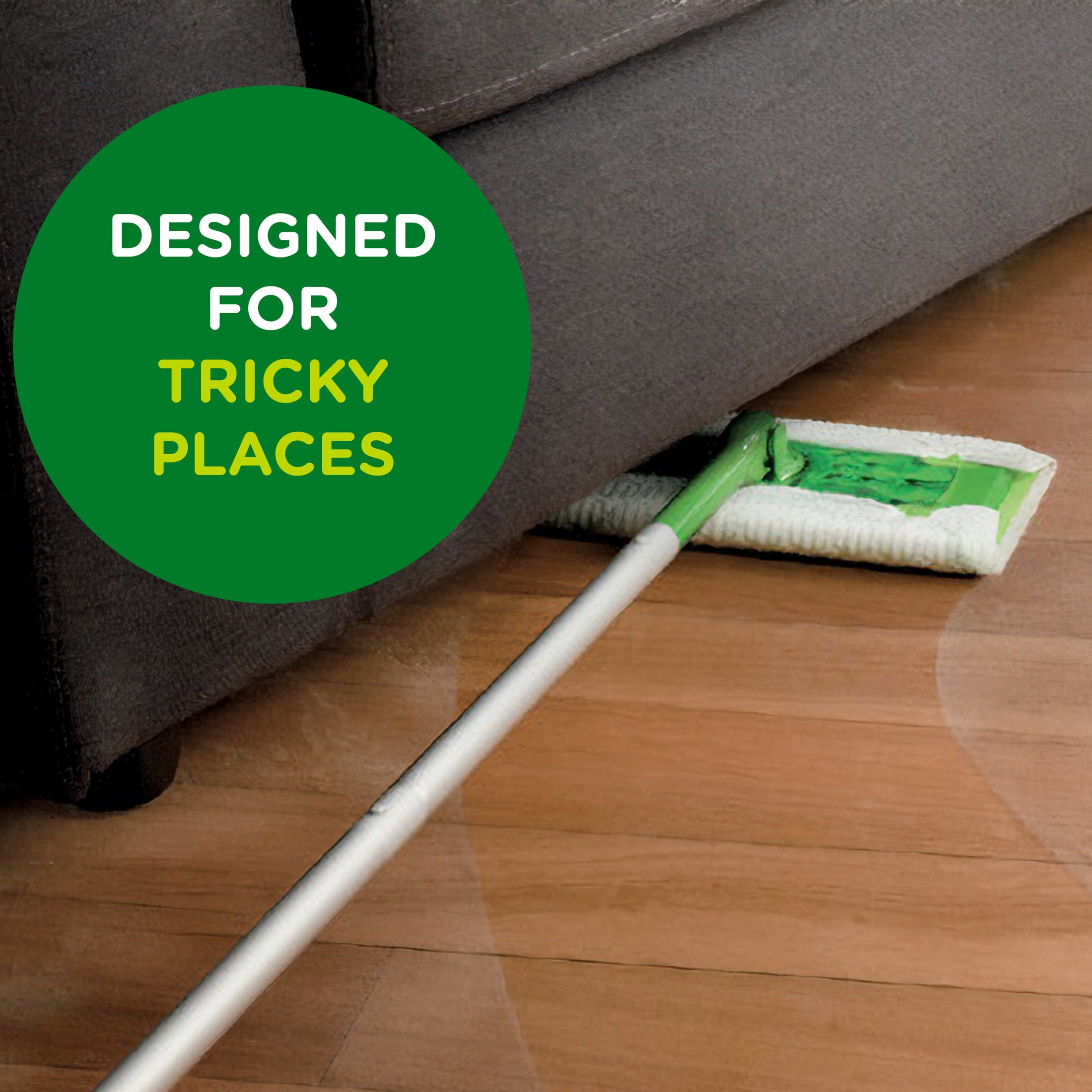 Swiffer Sweep + Mop, Broom & Mop Alternative, Dry & Wet Floor Cleaner, Fresh Scent, Cleaning Set