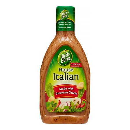 Classic Blue Italian - (3 Pack) Wish-Bone Salad Dressing, House Italian, 15 Fl Oz