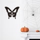 thumbnail image 5 of Placas para colgar en la pared de Halloween Wdftyju obra de arte de metal negro exquisito para interiores y exteriores, 5 of 6