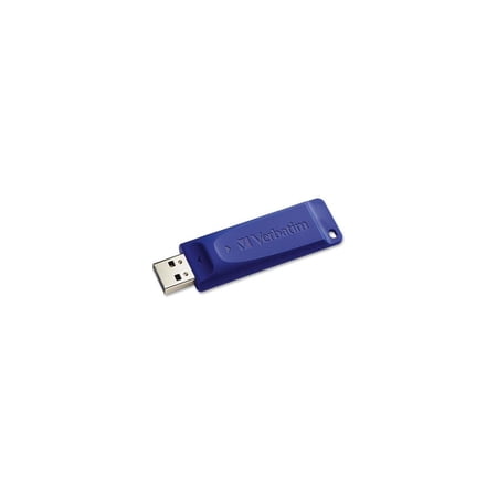 Verbatim, Ver98659, 128gb Usb Flash Drive - Blue, 1 / Each, Blue